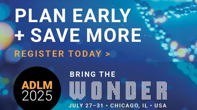 ADLM 2025 Join us in chicago