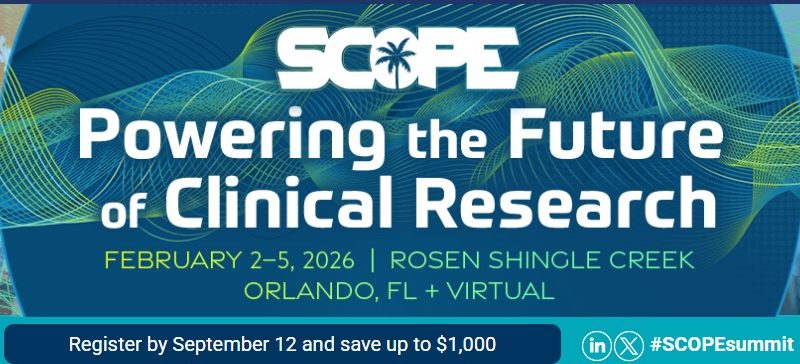 2026 SCOPE Powering the future of Clinical Research